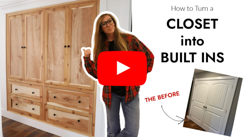 DIY Hallway Closet Built Ins