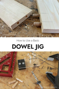 How to Use a Dowel Jig | For Beginners!