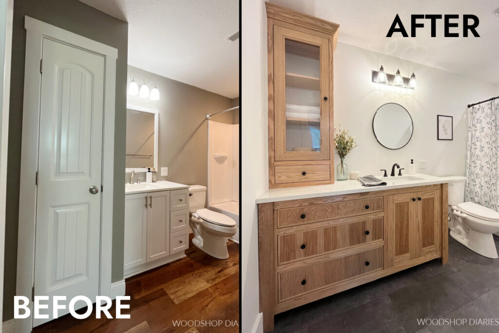 Diy Small Bathroom Makeover