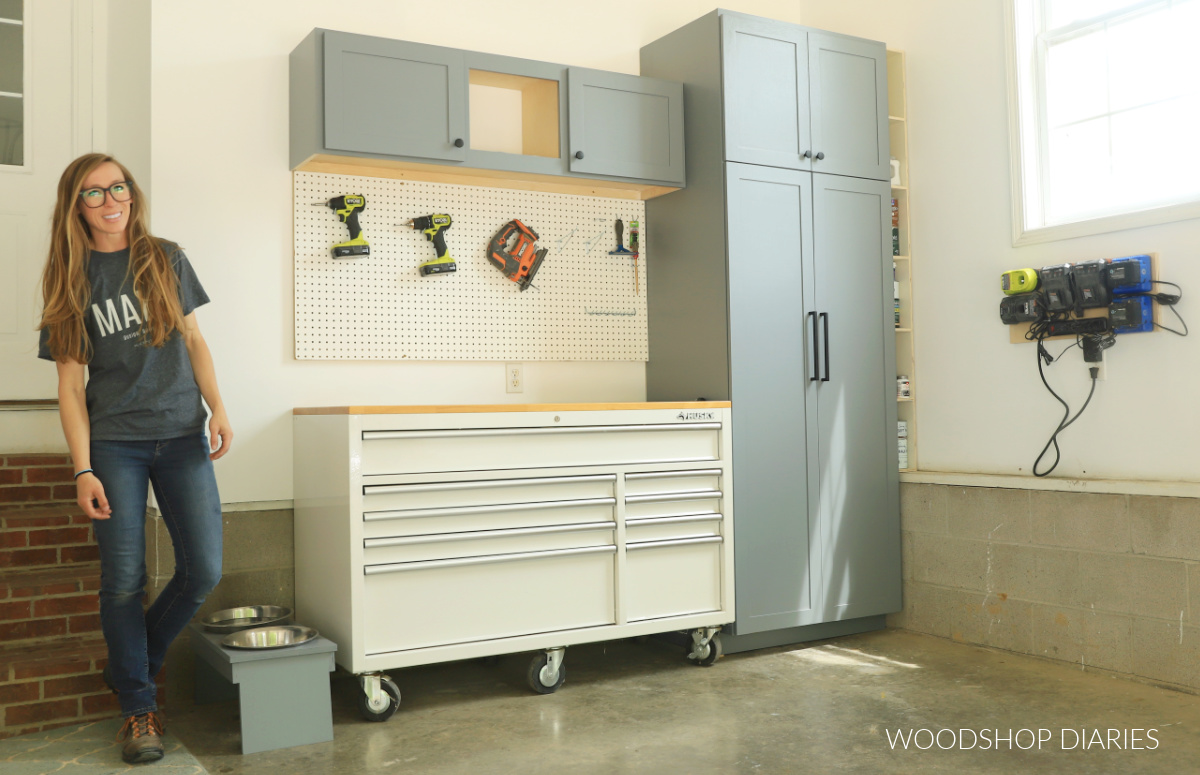 DIY Garage Makeover with Storage