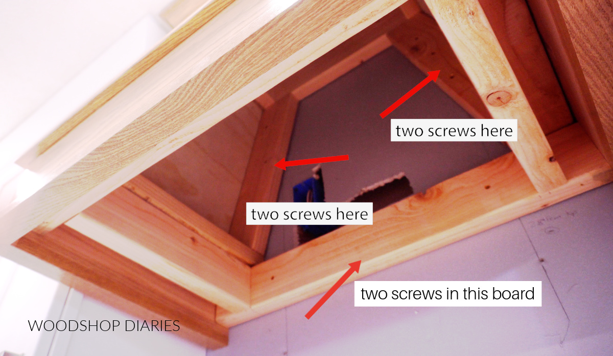 installing range hood cover to wall 