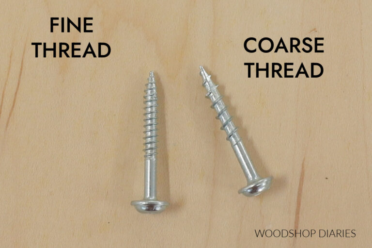 Choosing What Screw to Use for DIY Furniture Projects