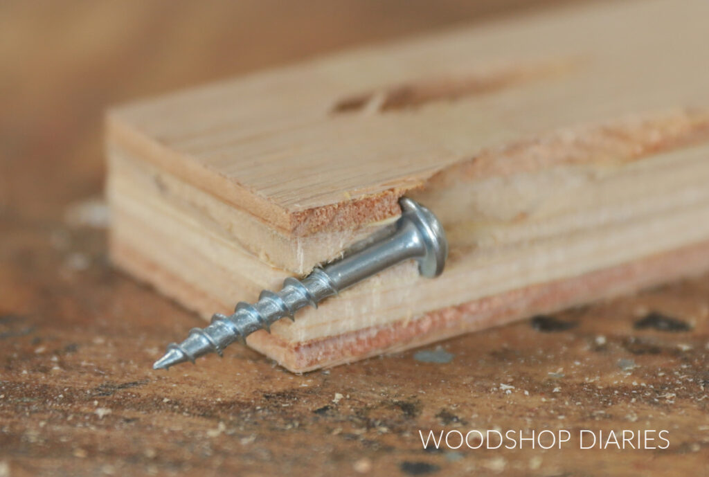 Choosing What Screw to Use for DIY Furniture Projects