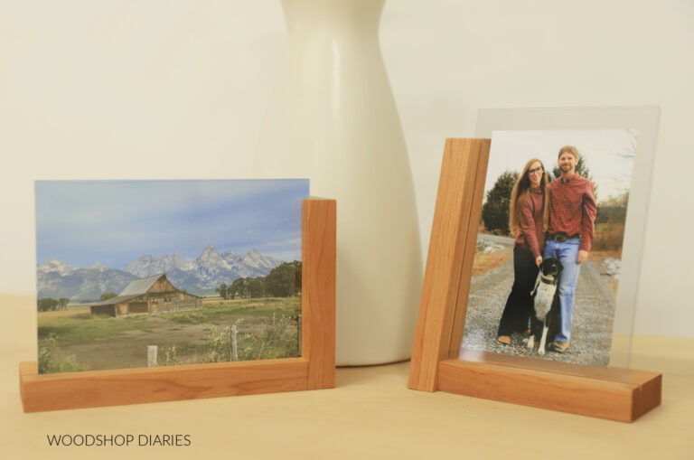 Desktop Frame Design Easiest DIY Desktop Photo Frame