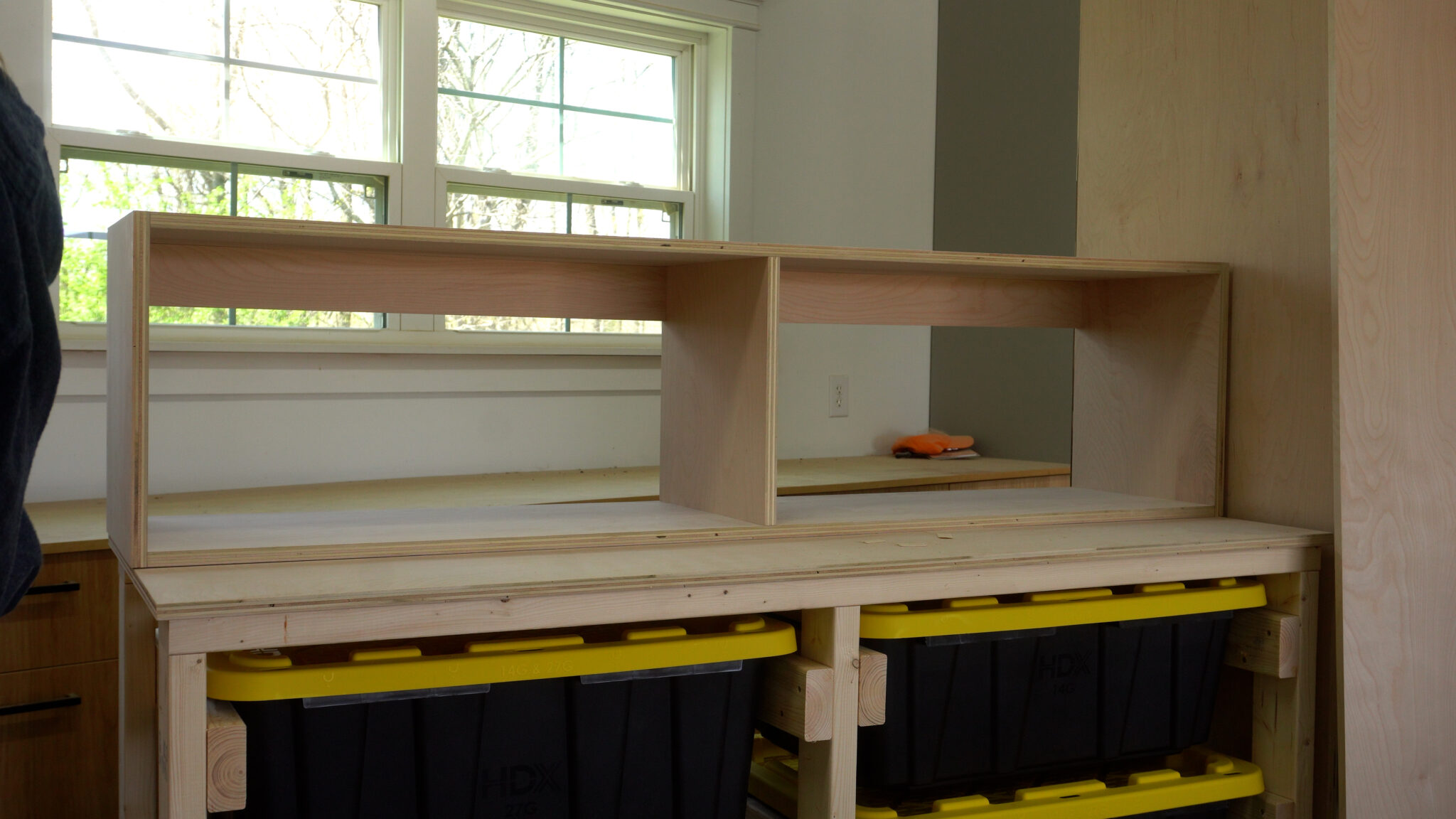 DIY Garage Storage Cabinets and Workbench Plans