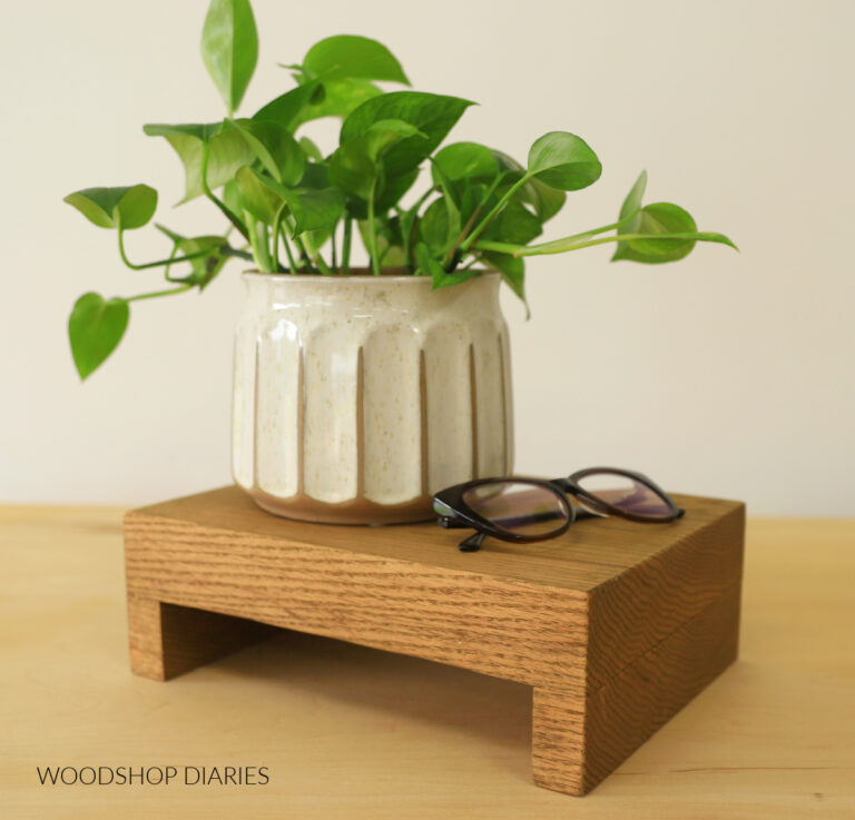 Basic Wood Riser DIY Scrap Wood Risers