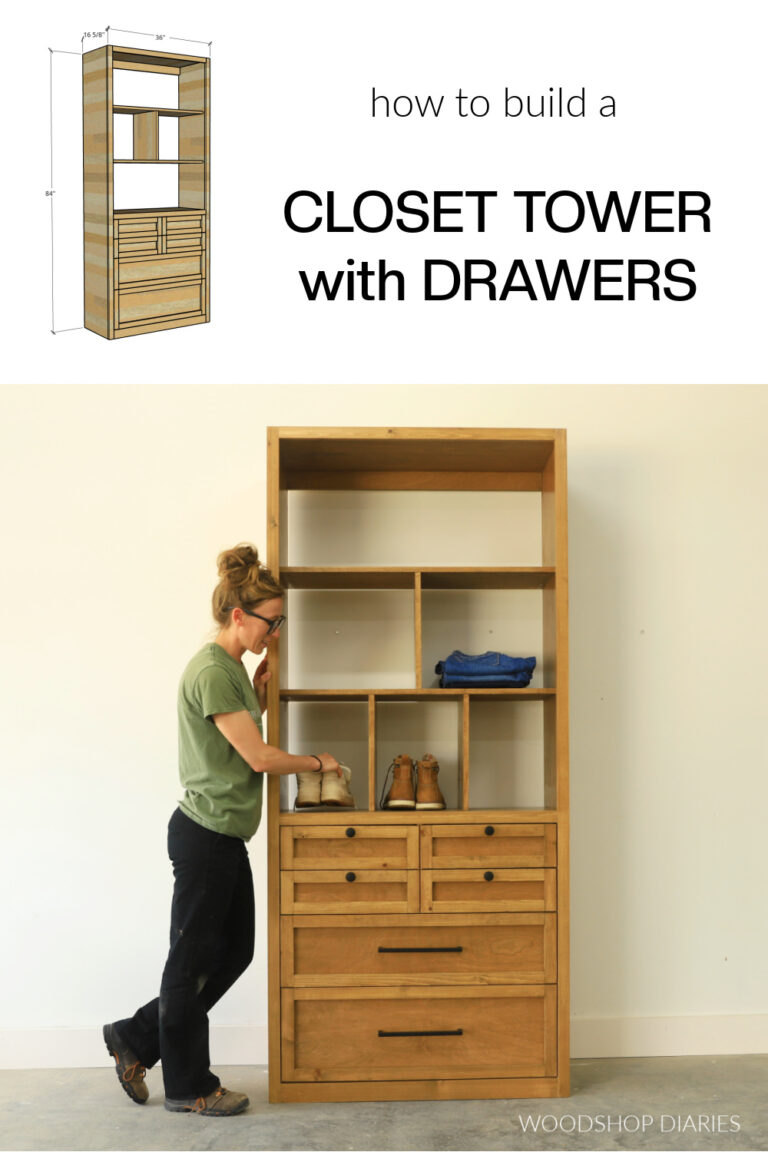 DIY Closet Tower With Drawers diy-closet-tower-with-drawers