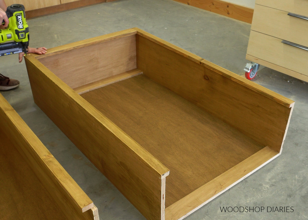 Shara Woodshop Diaries building DIY bookcase hutch for writing desk